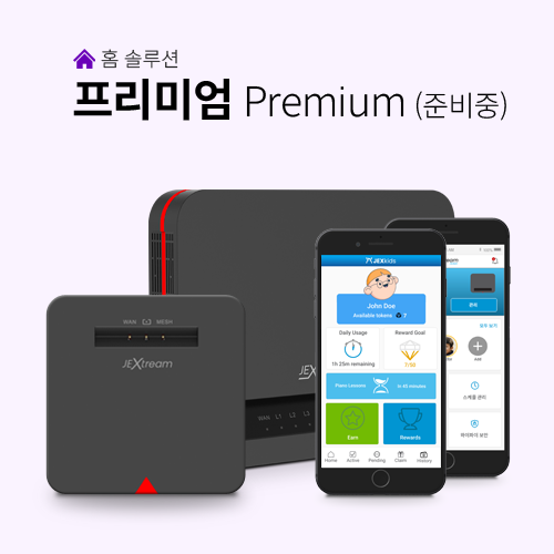 프리미엄 ( 자녀 보호 서비스 6개월 + WiFi 6 공유기 + 메쉬 공유기)